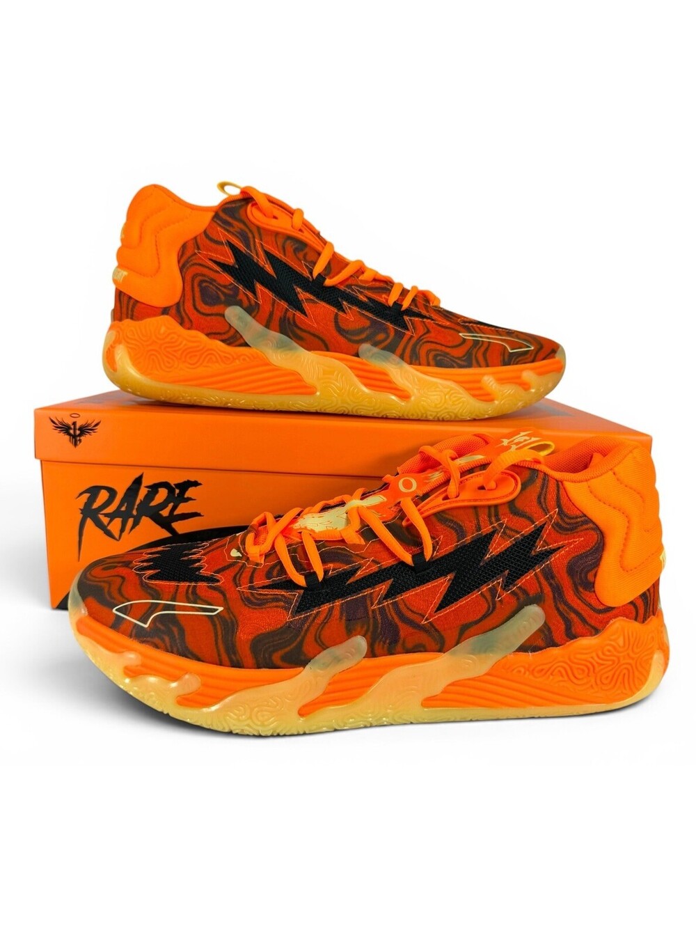 PUMA LaMelo Ball MB.03 HALLOWEEN Glow in the Dark Basketball Shoes Men's 13 - Picture 3 of 9
